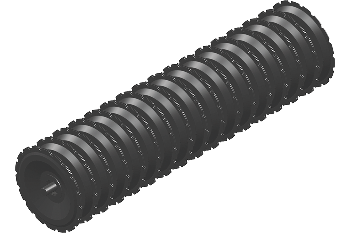 The V-Profile Roller aggressively crushes clods and leaves the surface nice and level. The V-Profile rings create optimal conditions for a good stale seedbed as the structure of the surface is maintained. The weight of the roller makes the farm machine suitable for processing stubble, seedbed preparation and consolidation after ploughing.