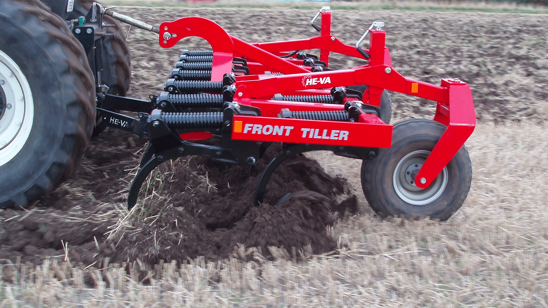 HE-VA Front-Tiller : une herse frontale efficace