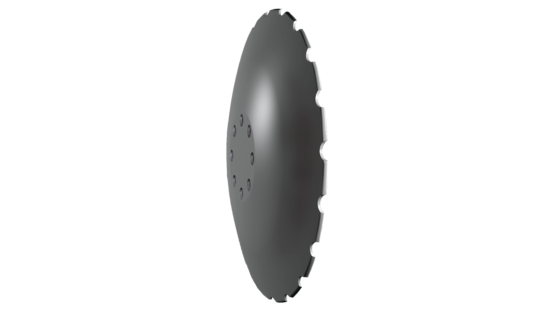 Sabre-Disc has a smaller arch, which gives a good and efficient intersection and as the discs are staggered on the machine, an optimal mixing of soil and straw is achieved.