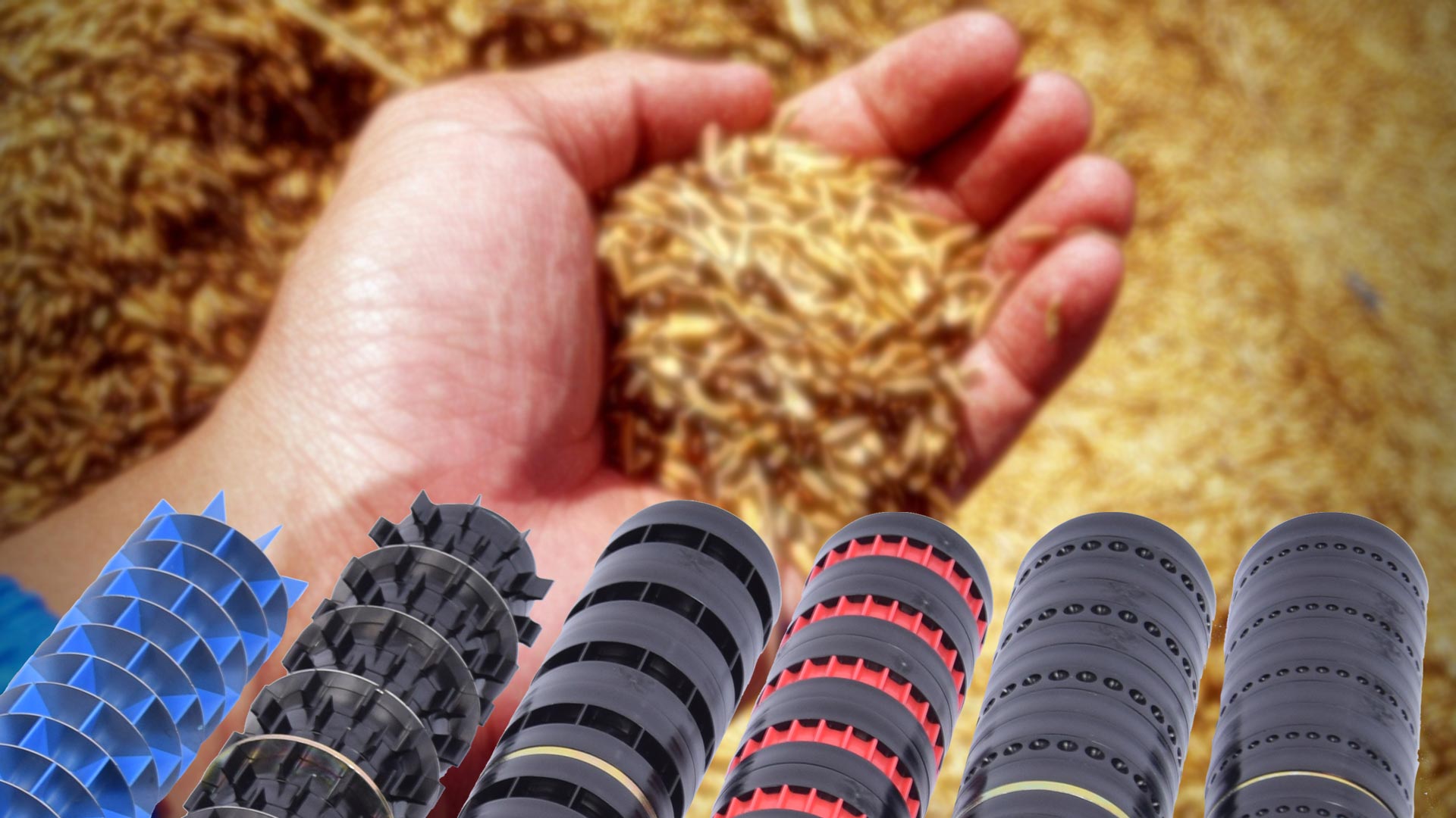 Rouleaux doseurs pour Multi-Seeder