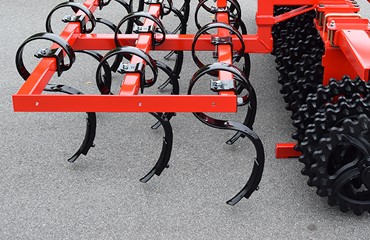 Front-harrow, 3-row