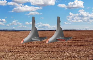 200 mm Easy-Draft avec plaque en carbure fritté