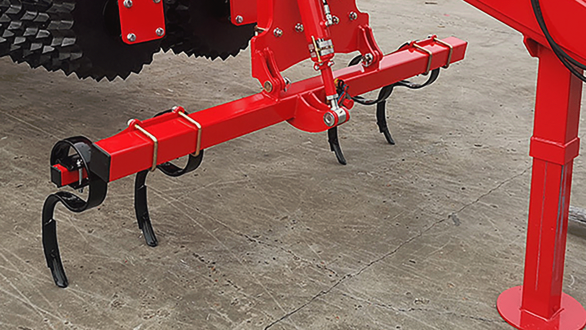 Wheel track eradicator, Hydr.